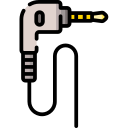 Conector de audio icon