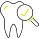 examen dental icon