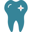 Clean tooth icon