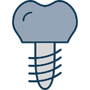 Dental implant icon