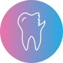 dente quebrado 