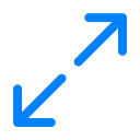 flecha diagonal icon