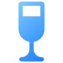 vaso de vino icon