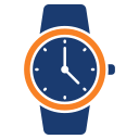 reloj de pulsera icon