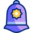 sombrero de policía icon