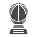 trofeo de baloncesto icon