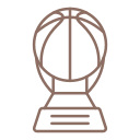 trofeo de baloncesto icon