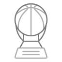 trofeo de baloncesto icon