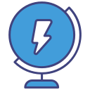 energía mundial icon