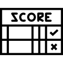 Scoreboard icon