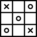 Tic tac toe icon