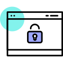 Seguridad en la web icon