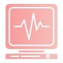 monitor de frecuencia cardíaca icon