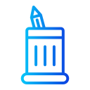 Pencil case icon