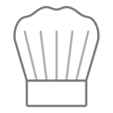 gorro de cocinero icon