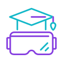 educación en realidad virtual icon