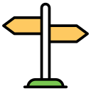 Signpost icon