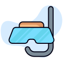 snorkel y máscara icon