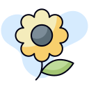 flor tropical icon