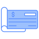 cheque bancario icon