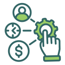 asignación de recursos icon