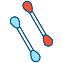 bastoncillos de algodón icon