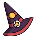 Witch hat icon