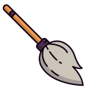 Witch broom icon