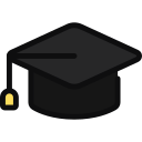 sombrero de graduación icon