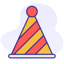 sombrero de fiesta icon