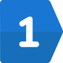 número 1 icon