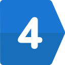 número 4 icon