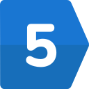 número 5 icon