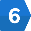 número 6 icon