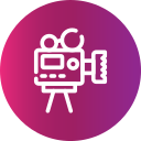 cámara de video icon