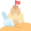 castillo de arena icon