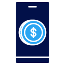 dinero digital icon