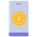 dinero digital icon