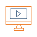 vídeo en línea icon