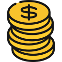 pila de dinero icon