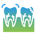 caries dental icon