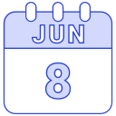 8 de junio 