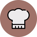 gorro de cocinero icon