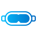 gafas 3d icon