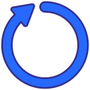 flecha circular icon