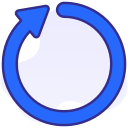 flecha circular icon