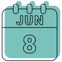 8 de junio 