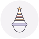 sombrero de fiesta icon