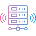 base de datos inalámbrica icon