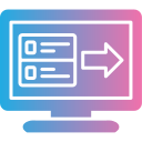 transferencia de datos icon